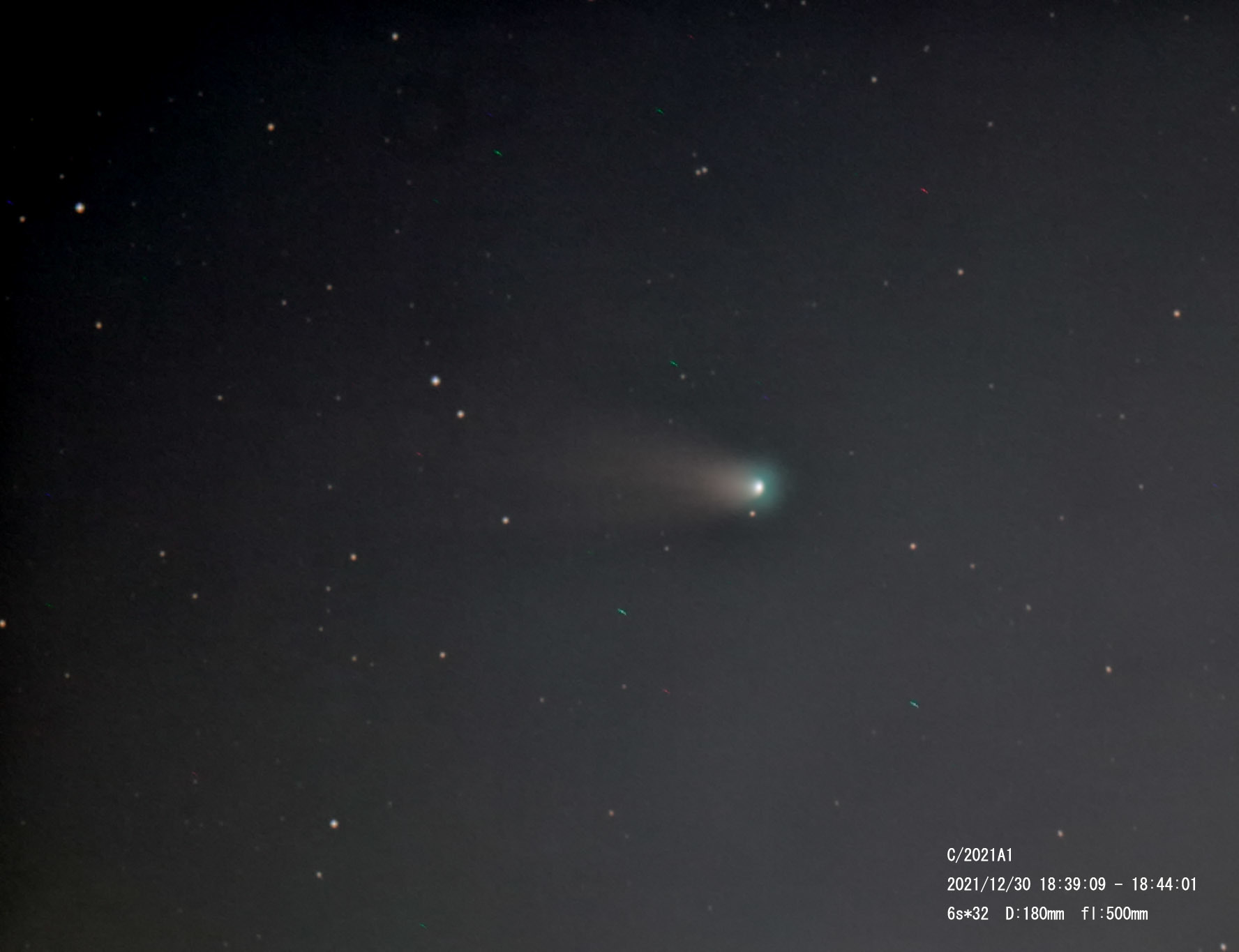 12月30日のレナード彗星_e0174091_23083118.jpg