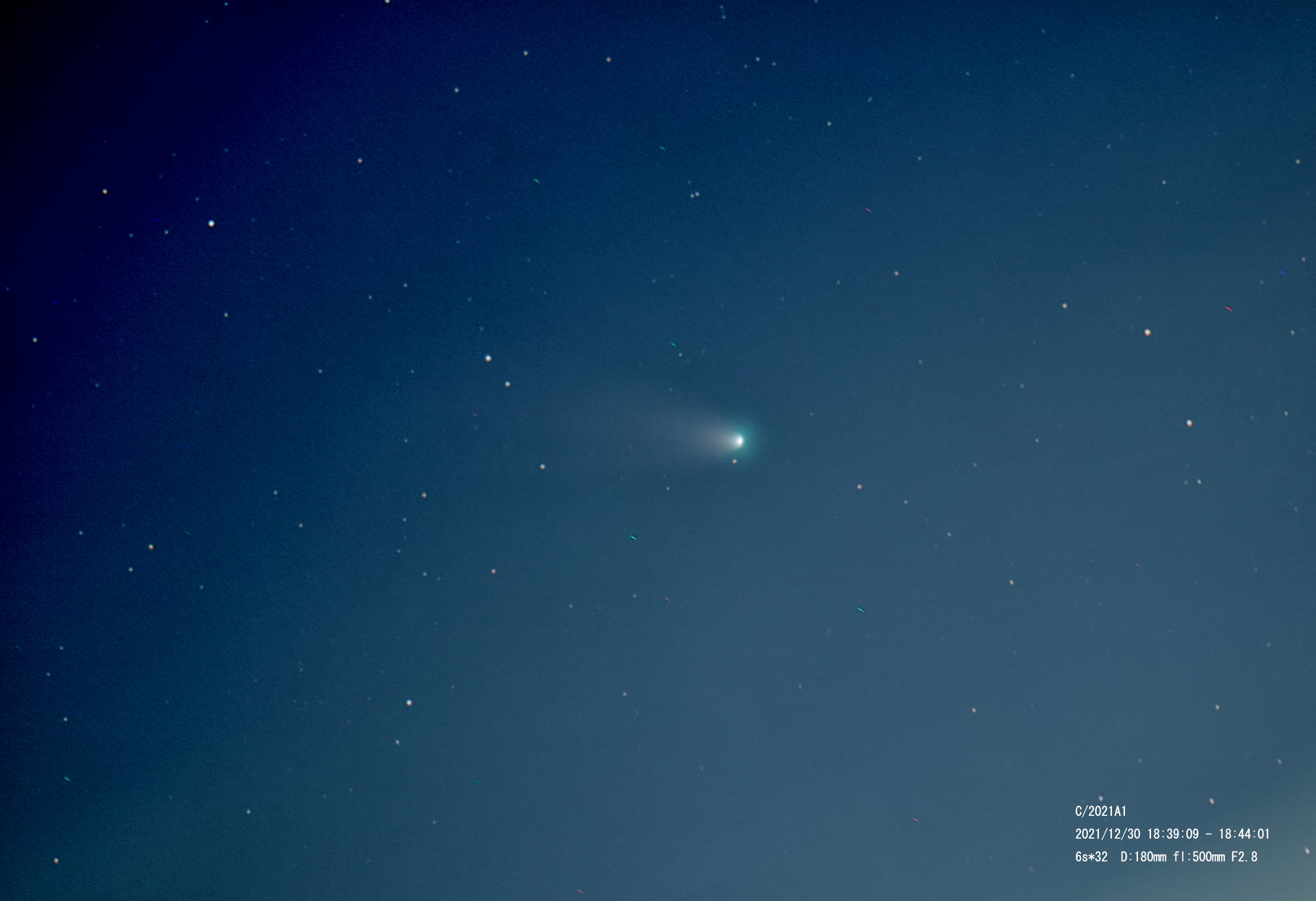 12月30日のレナード彗星_e0174091_23084390.jpg
