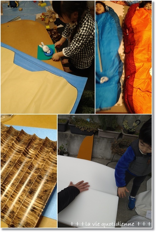 【車で帰省】ダンナさんが作った子供達用の車内の2段ベッドと窓の目隠し断熱_a0348473_08542332.jpg
