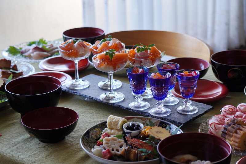 新年のご挨拶(ワンプレートお節)_d0327373_15200006.jpg