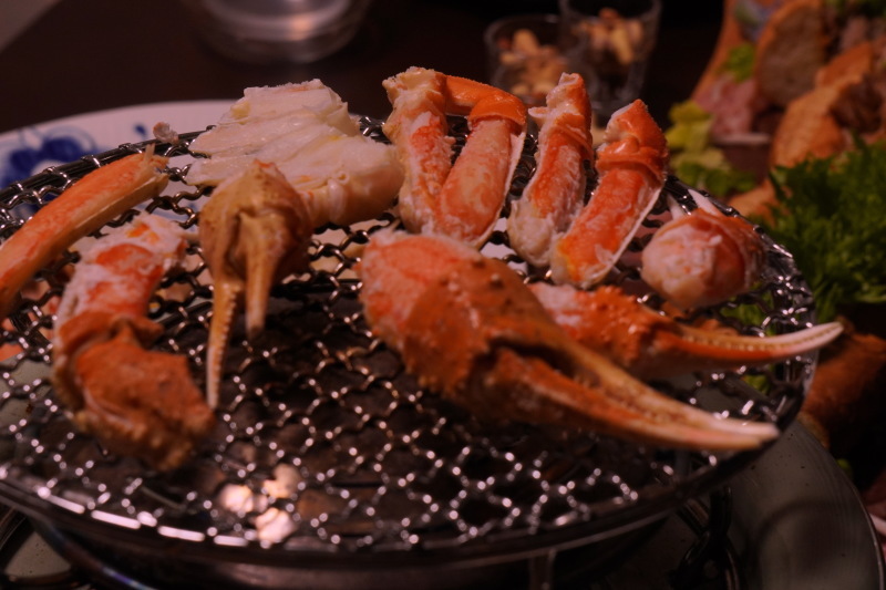 大晦日の夕食と手作り鏡餅_d0327373_19375660.jpg