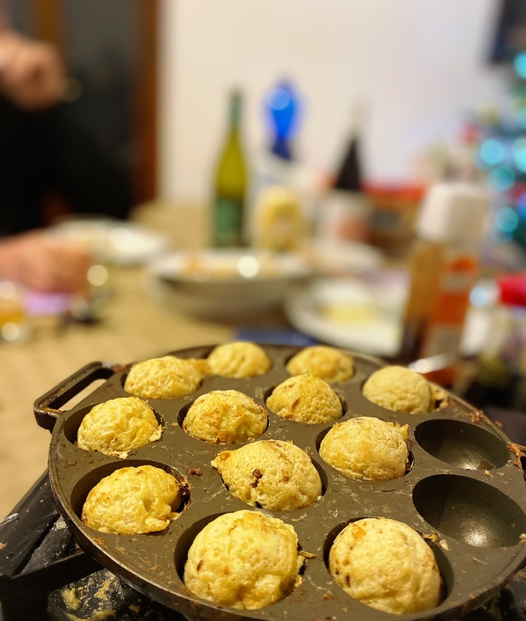 あけましておめでとうございます 霧の中タコパーで年越し コック家の生活 In フィレンツェ