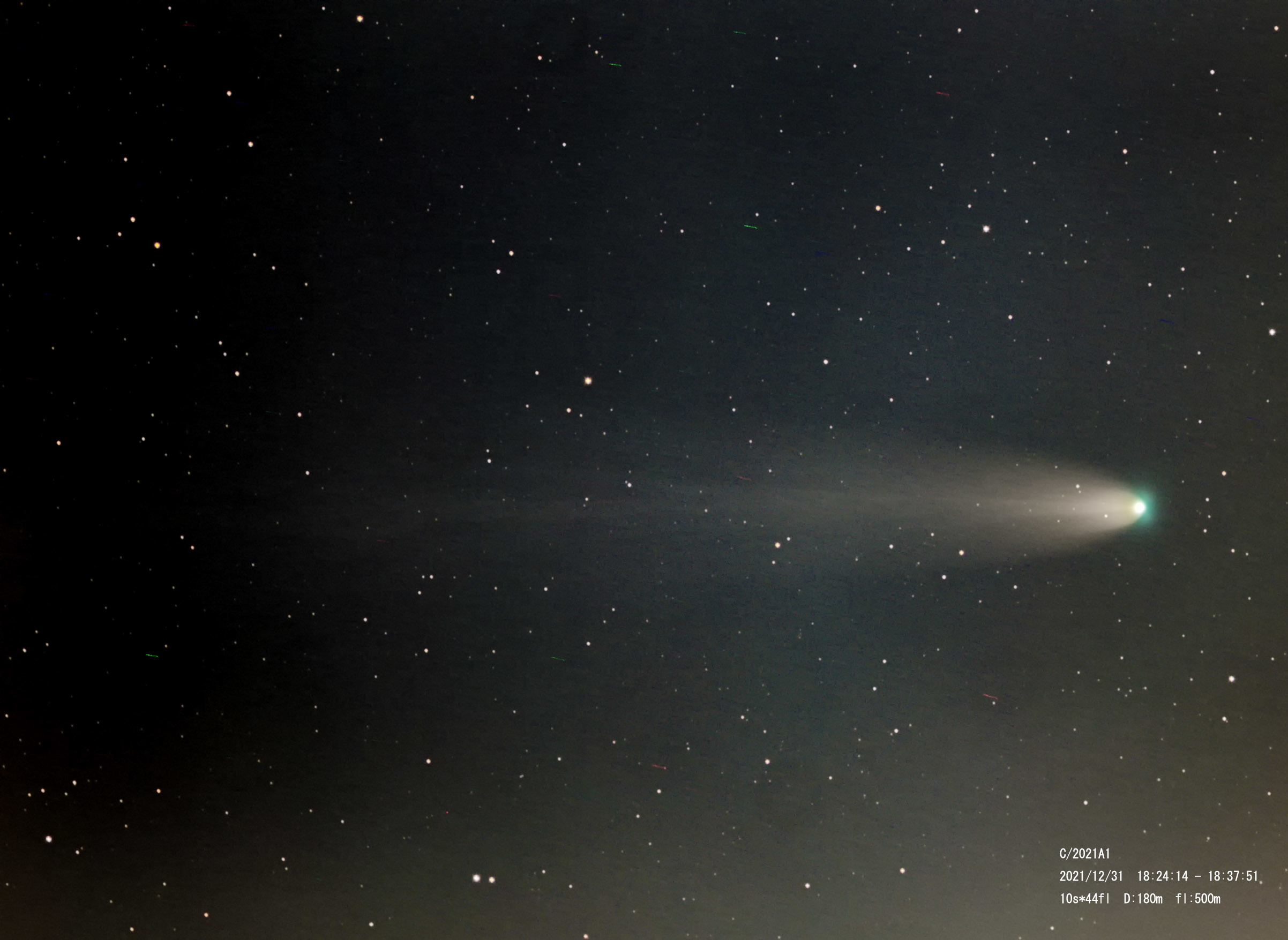 2021年12月31日のレナード彗星　その２_e0174091_10134420.jpg