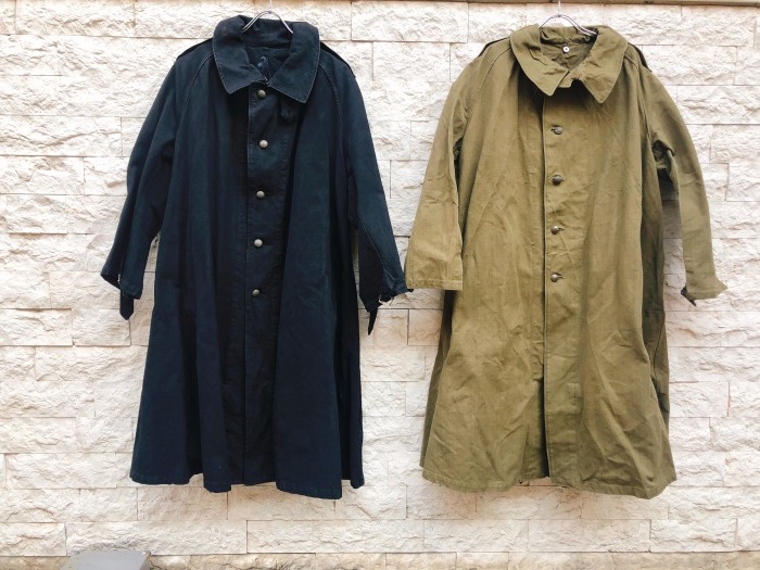 フランス軍 M35 モーターサイクルコート デッドストック N.O.S. 1940's