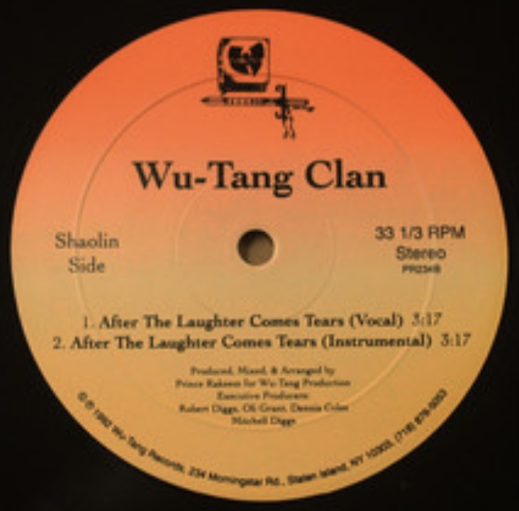 WU-TANG CLAN初のレコード : HIP HOP JUNKIEEEEEEEEEES!!!