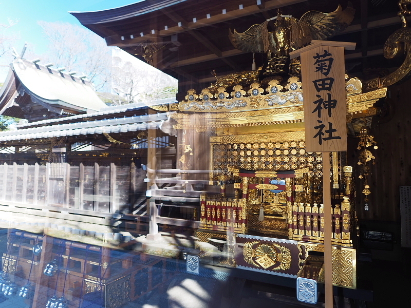 【Photo日記】令和四年版「アイーン狛犬＆御朱印」津田沼 菊田神社_b0008655_15310583.jpg