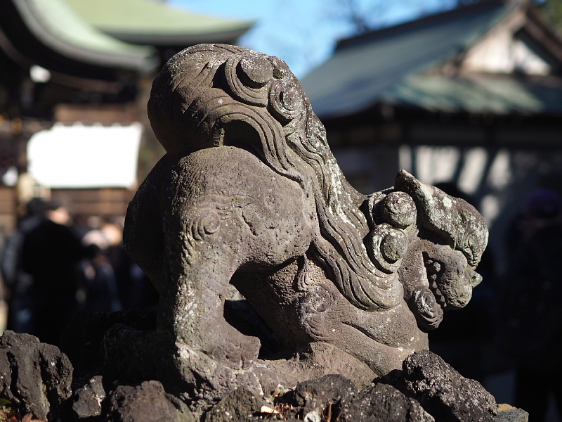 【Photo日記】令和四年版「アイーン狛犬＆御朱印」津田沼 菊田神社_b0008655_15321375.jpg