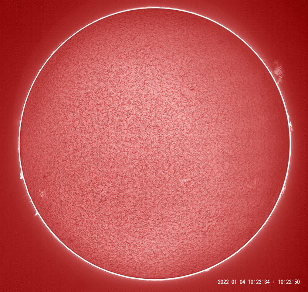 1月4日の太陽_e0174091_11394063.jpg