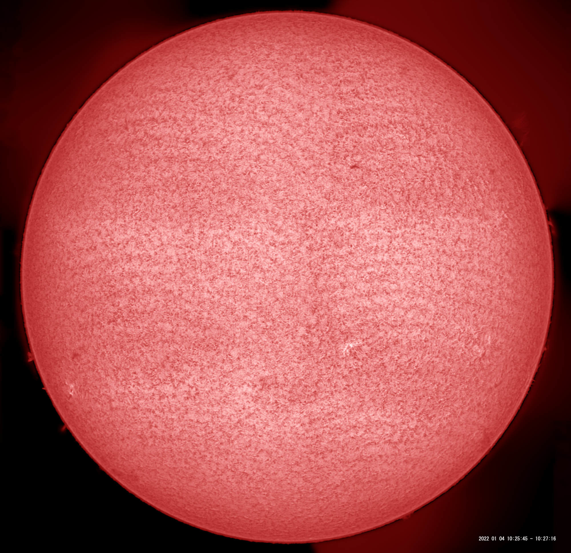 1月4日の太陽_e0174091_11394466.jpg