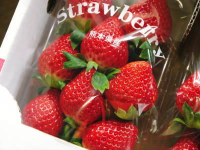 熊本イチゴ『熊紅(ゆうべに)』大好評販売中!お待たせしました!3L、2Lサイズそろっての販売開始です!_a0254656_17581250.jpg