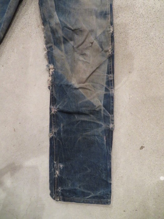 60's Wrangler 11MWZ 鬼雰囲気系 炭鉱系 鬼ヒゲ 鬼蜂の巣
