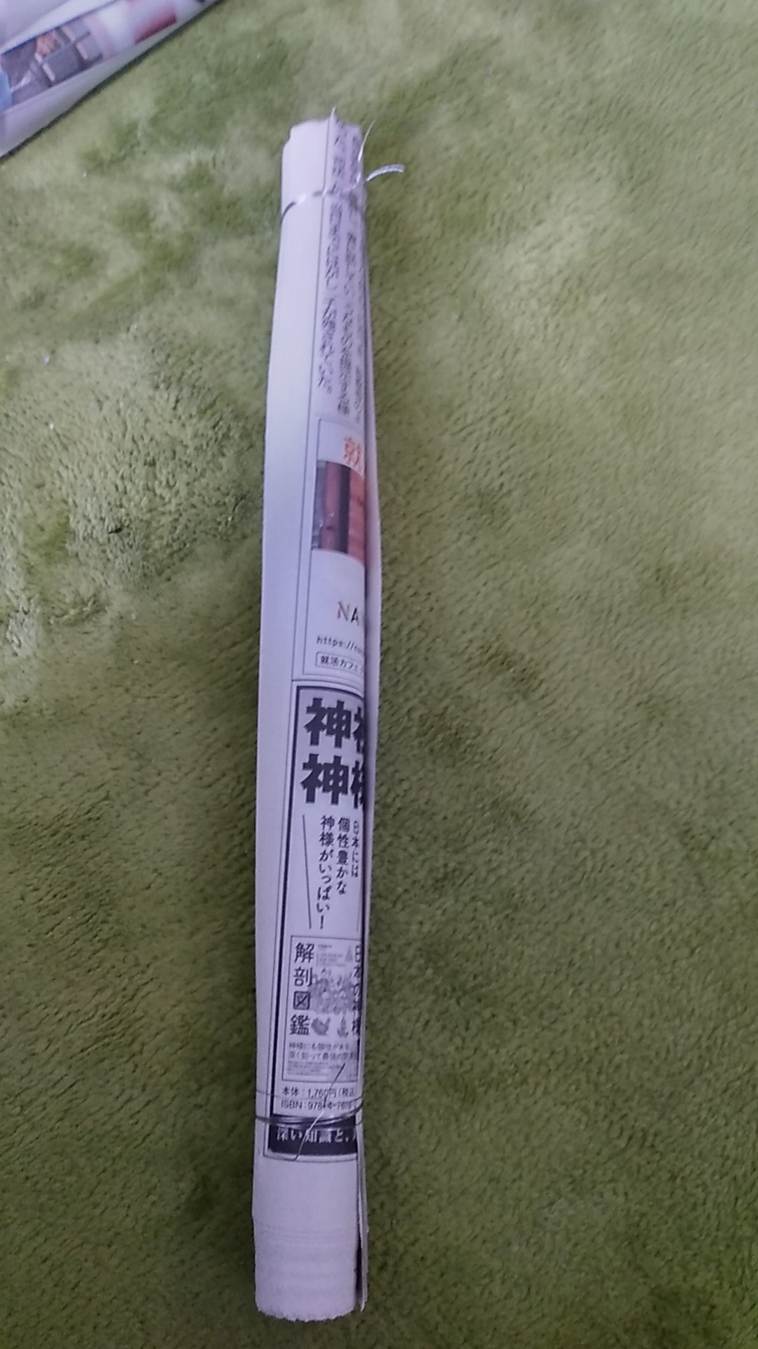 新聞紙の薪_f0228680_09570544.jpg