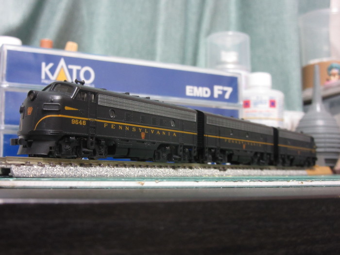 KATO EMD F7 PRR（Single Headlight