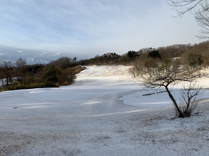 雪上ゴルフ_b0150120_18434988.jpg