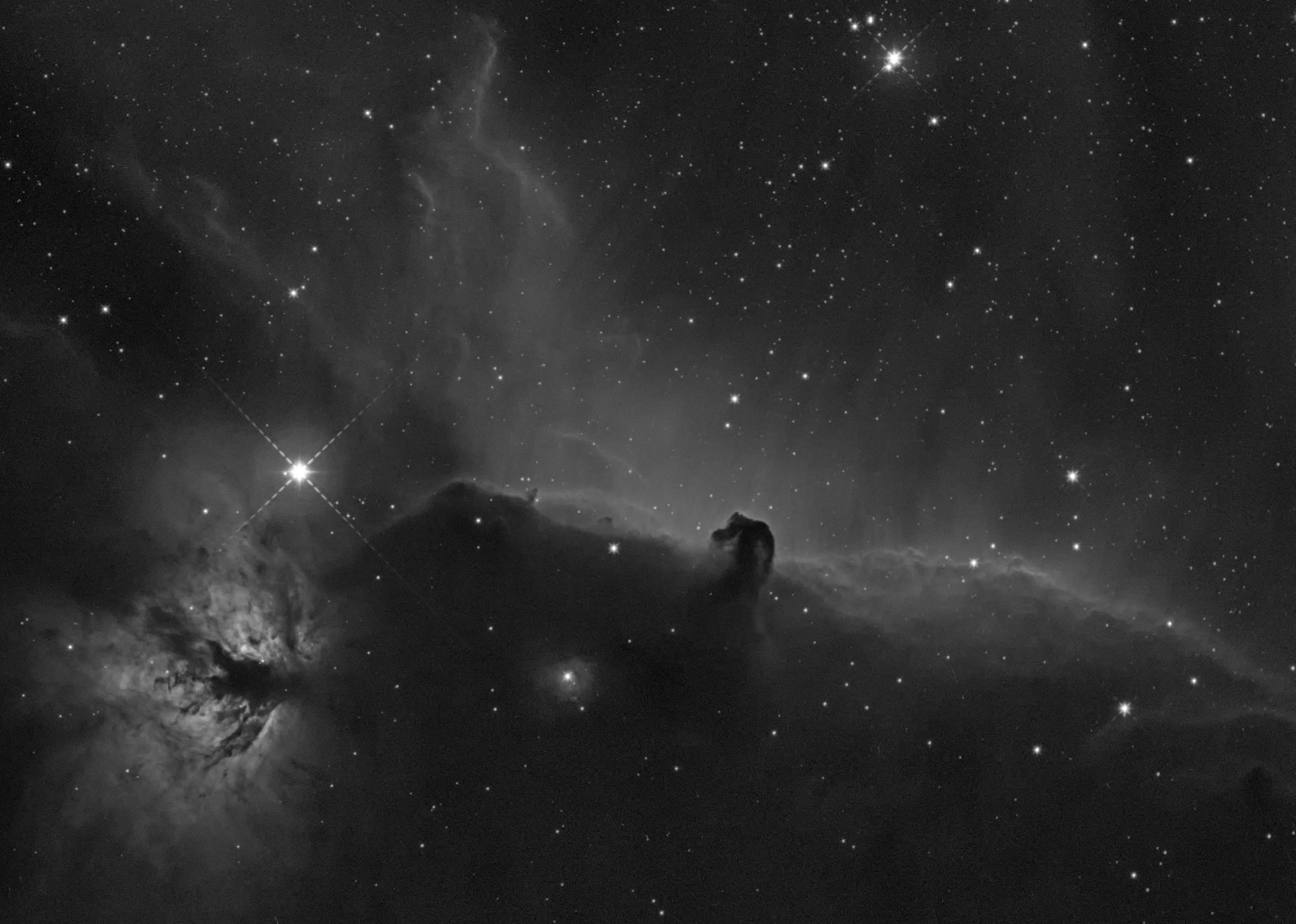 おまけで撮った馬頭星雲(Ha)_e0174091_23324448.jpg