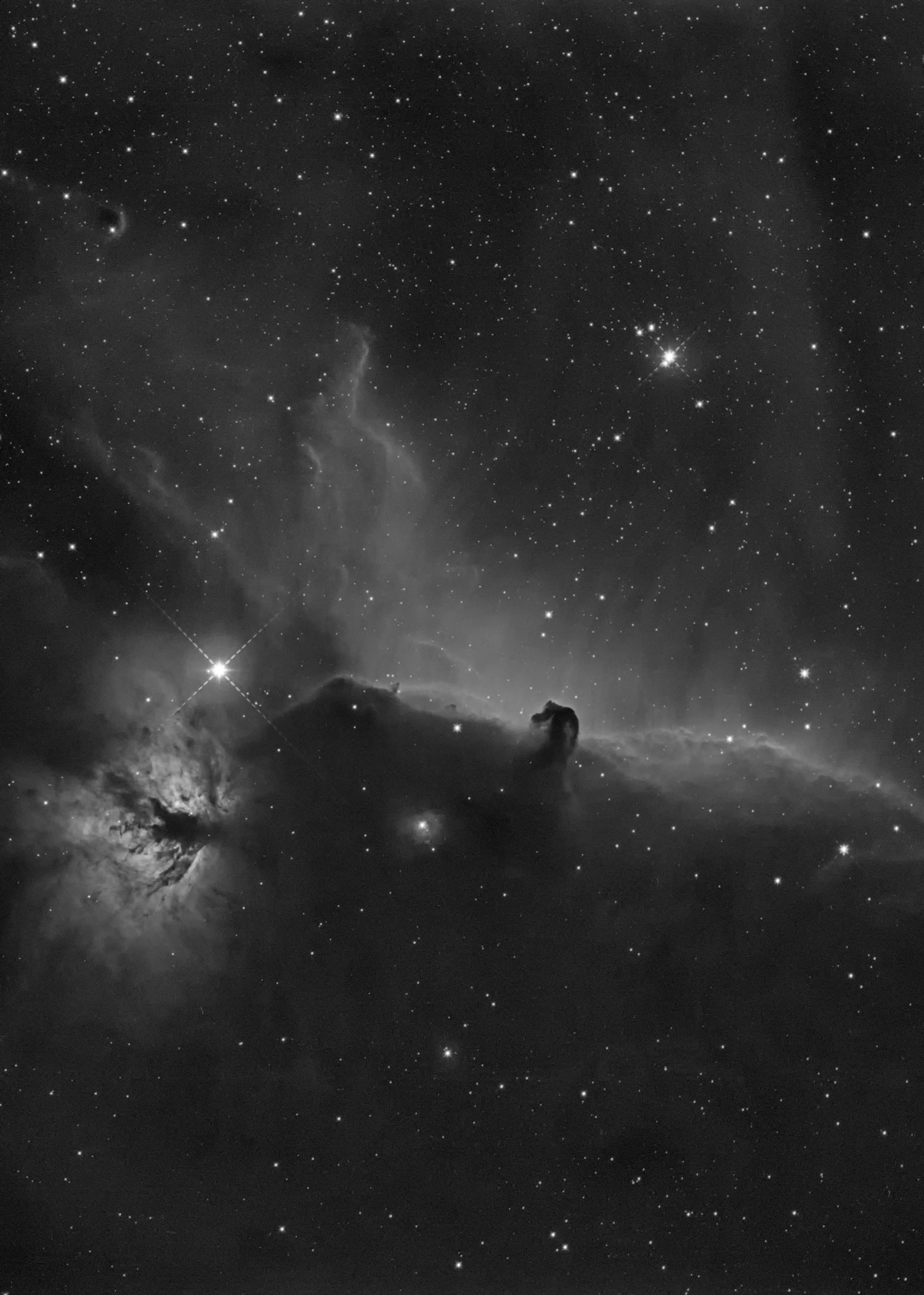 おまけで撮った馬頭星雲（Ha)_e0174091_23325002.jpg