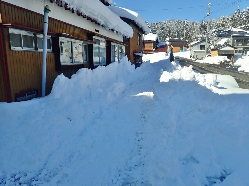 隣家の2回目の雪下ろしと排雪作業でした_c0336902_18381538.jpg