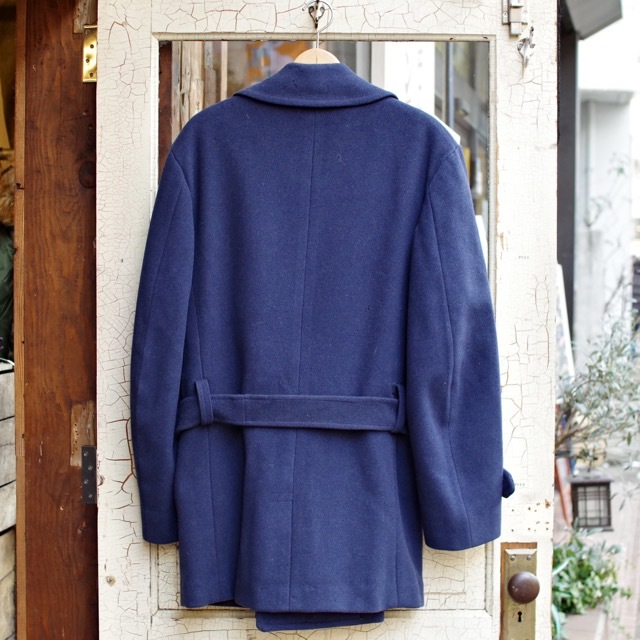 1940s US AIR FORCE Double Breasted Over Coat USAF BLUE-85 オーバーコート  biscco 