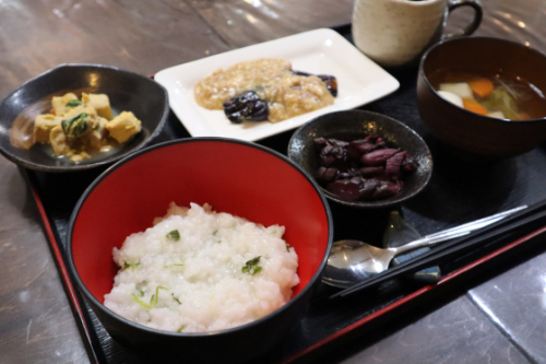 お食事 ~ 七草粥 ~_e0222340_15441808.jpg