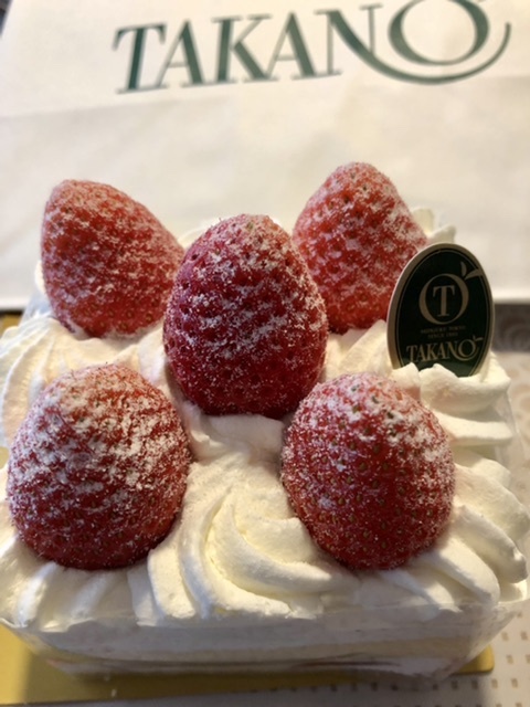 新宿高野 苺のショートケーキ 新春恒例 お散歩アルバム 金木犀の香る秋