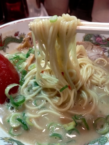天下一品 天王寺駅北口店 細麺が選べます うまいよ よっしゃ食べるで 遊ぶで