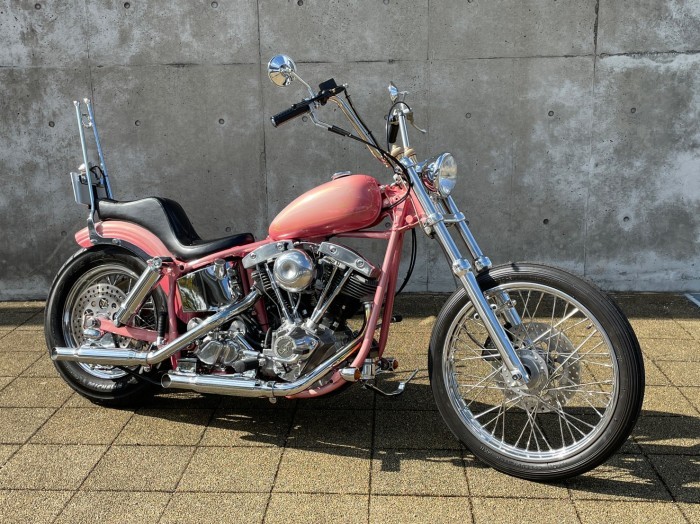 \'76 FLH Shovelhead \" Pink ･ Lady \"_b0160319_16351060.jpg