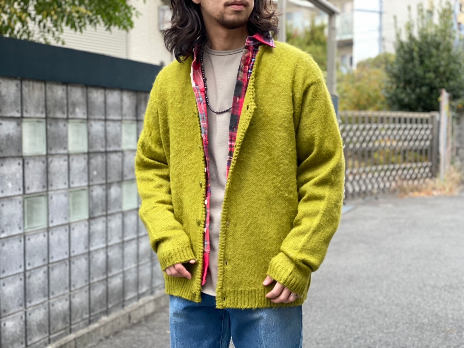 \"TOWN CRAFT\"<<Shaggy Solid Cardigan>>Style～REI～_c0167336_20340620.jpg