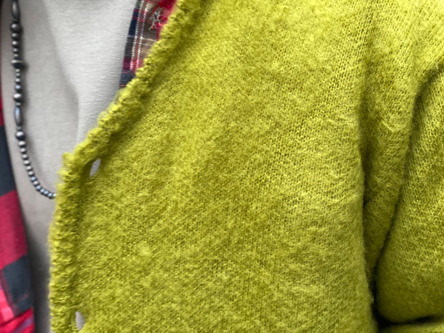 \"TOWN CRAFT\"<<Shaggy Solid Cardigan>>Style~REI~_c0167336_20342688.jpg