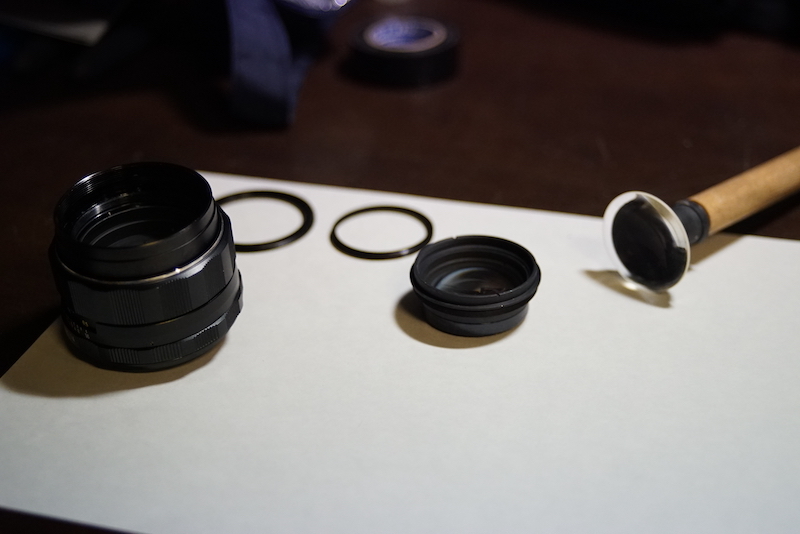 SONYα7s】M42マウントアダプター調整・SMCタクマー50mmF1.4分解