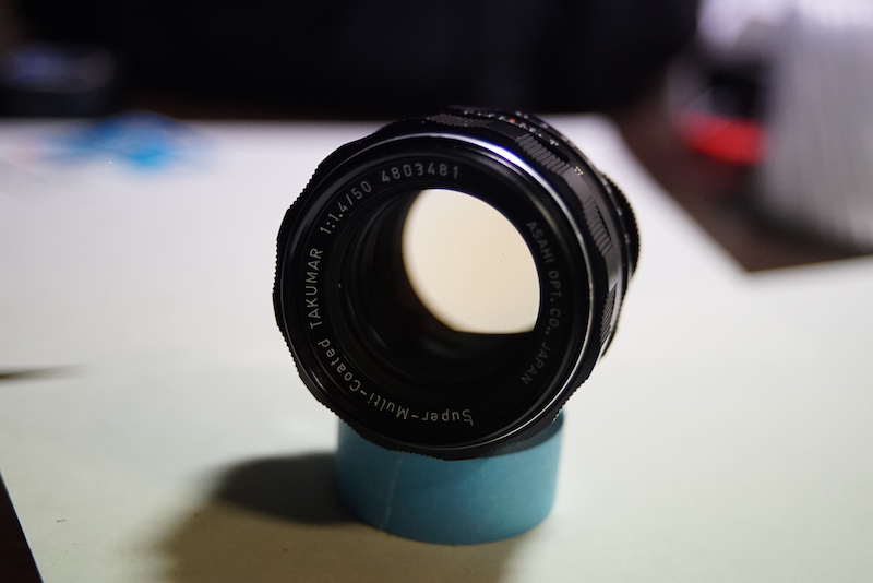 SONYα7s】M42マウントアダプター調整・SMCタクマー50mmF1.4分解 SONYα7s】M42マウントアダプター調整・SMCタクマー50mmF1.4分解