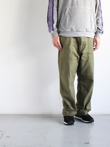 NEEDLES String Fatigue Pant - Back Sateen / Olive : 『Bumpkins ...