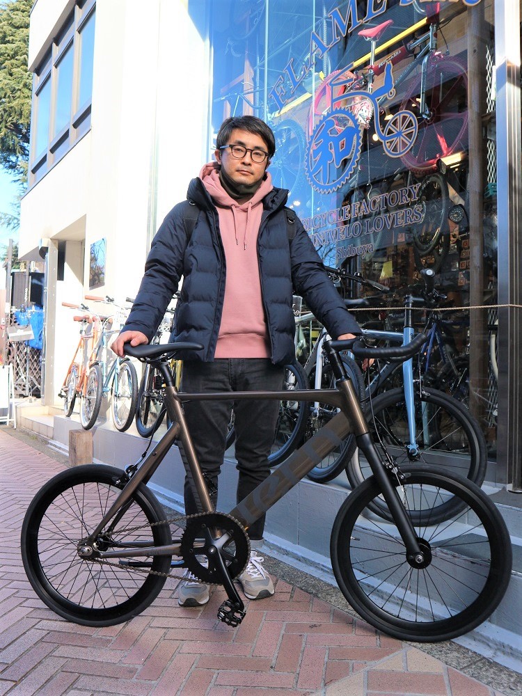 1月9日　渋谷　原宿　の自転車屋　FLAME bike前です_e0188759_18291508.jpg