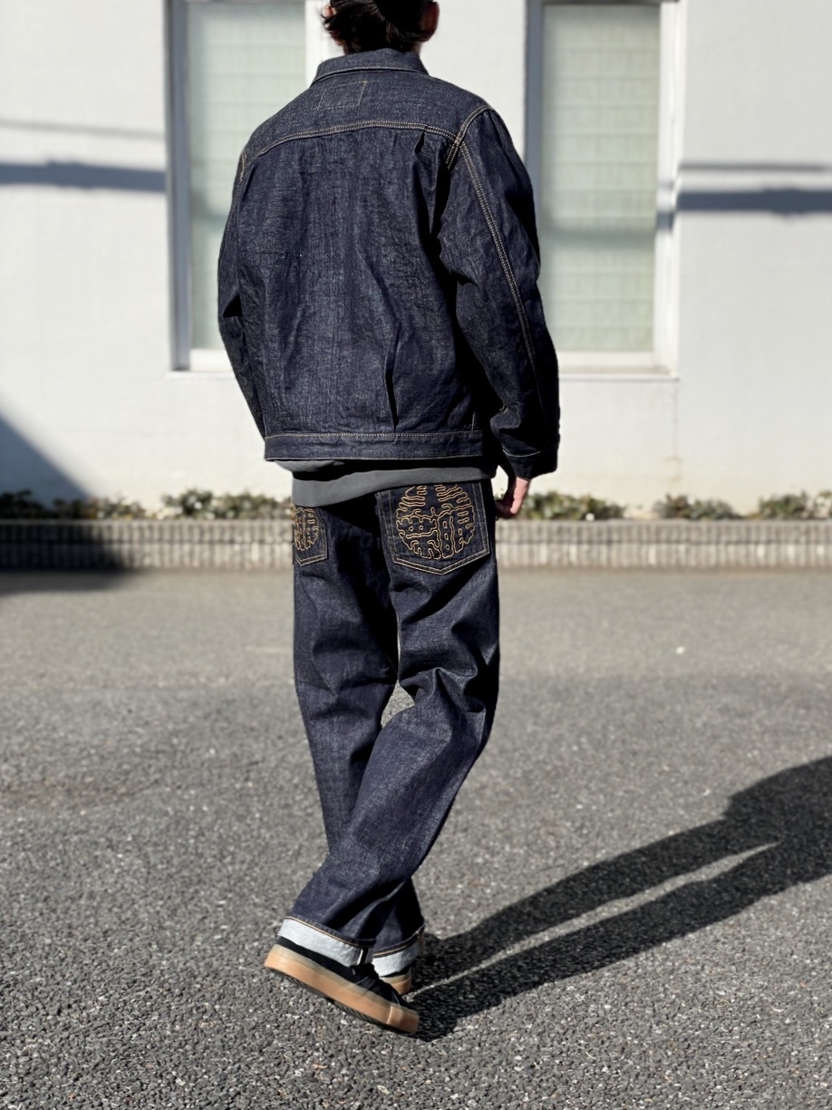 シャツBLACKEYEPATCHブラックアイパッチDENIMBASEBALLSHIRT - シャツ