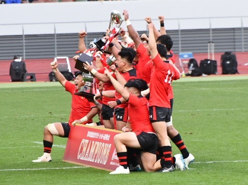 全国大学選手権 決勝 帝京大学vs明治大学@国立競技場_b0000829_10025557.jpg