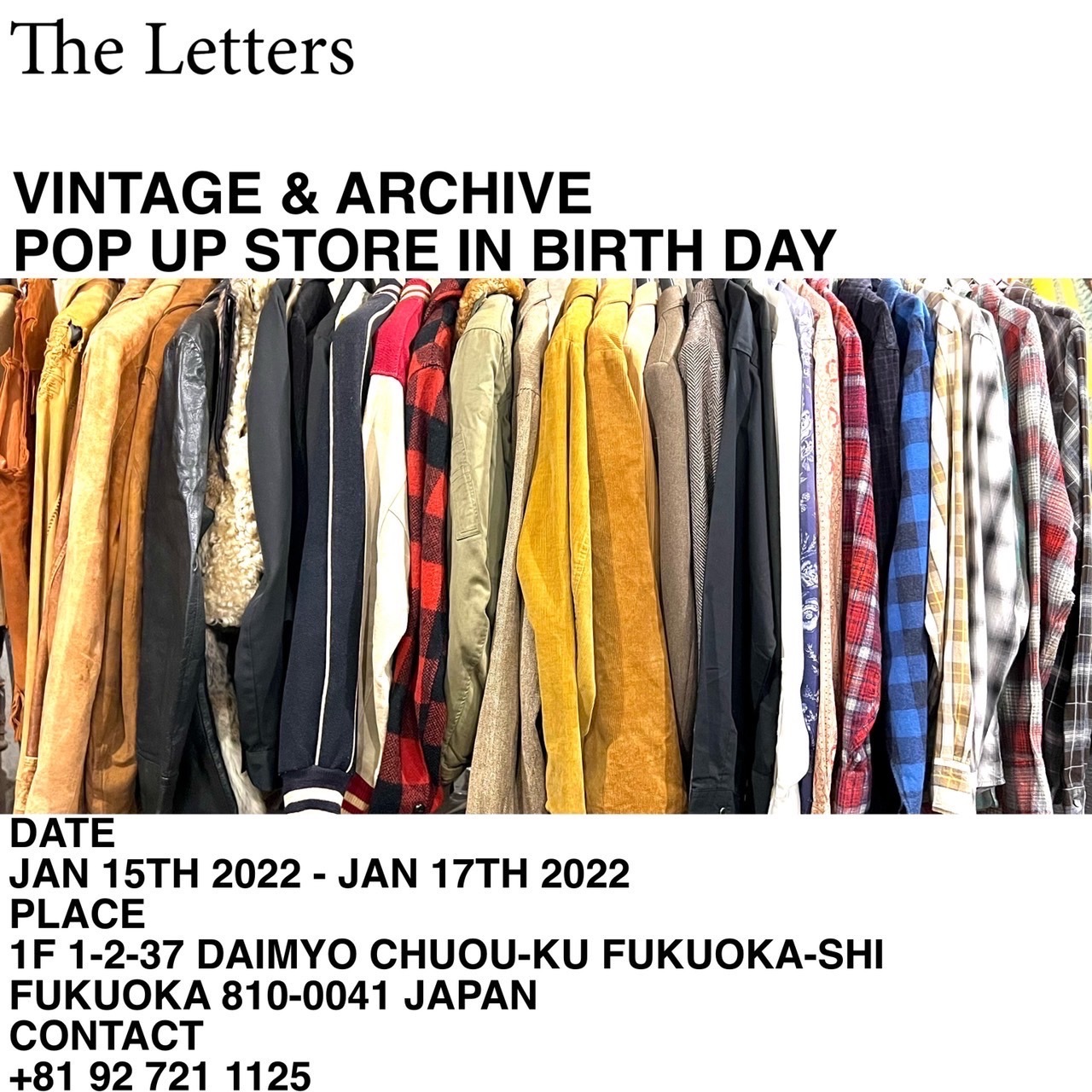 The Letters VINTAGE & ARCHIVE POP UP STORE_f0224266_14344786.jpg