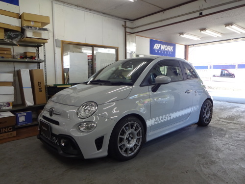 アバルト595にkw車高調装着 Macchinaの公式ブログ