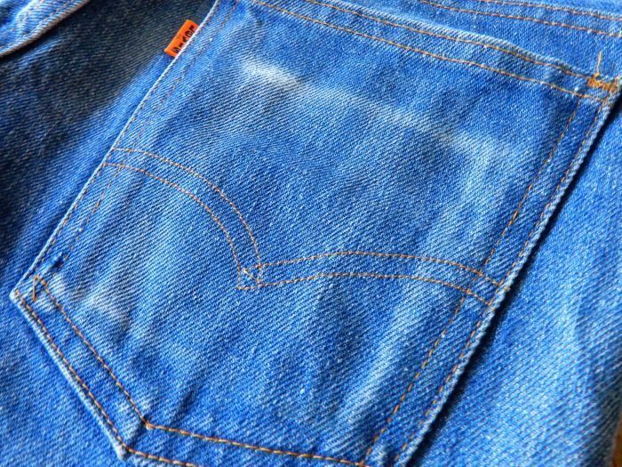 70's Levi's 519-0217 デニム ビンテージ USA 70's Levi's 519-0217 デニムパンツ 
