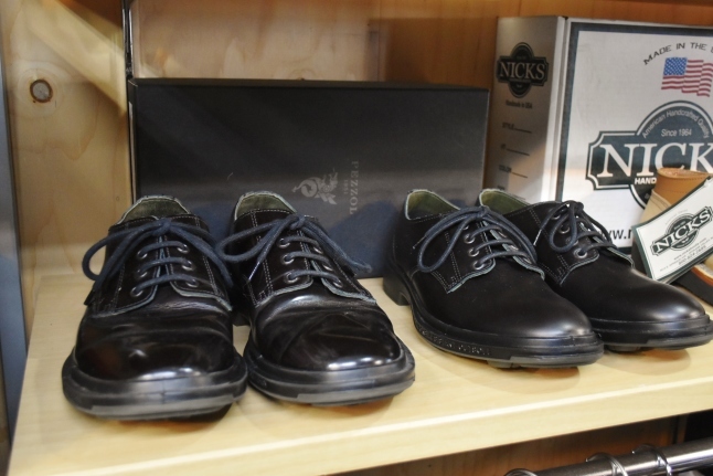 PEZZOL　　MADE in ITALY　NEW　　PLAIN TOE WORK SHOES ★★_d0152280_13423163.jpg