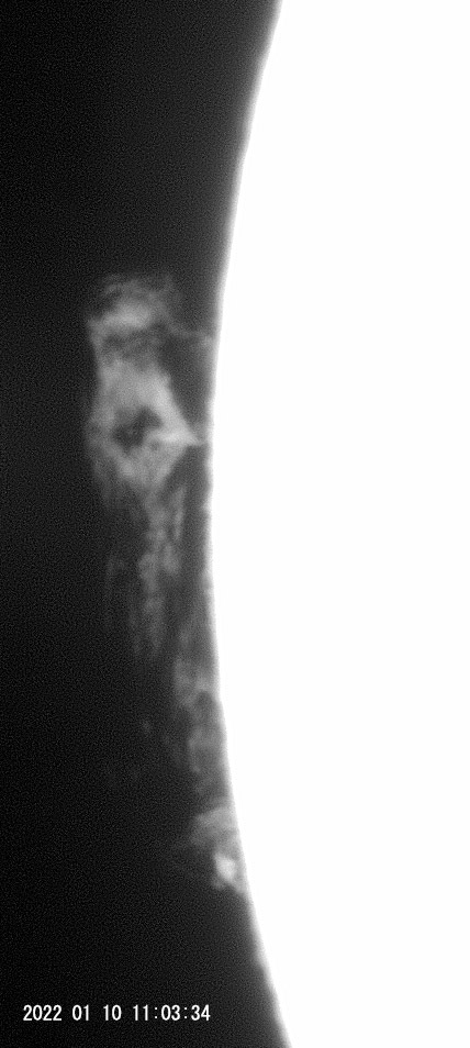 1月10日の太陽_e0174091_15020520.jpg