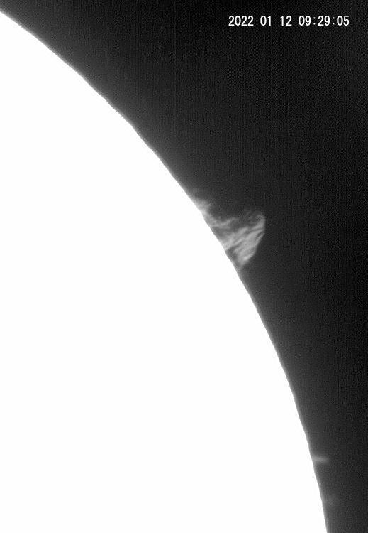 1月12日の太陽_e0174091_10392168.jpg