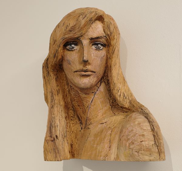 樋口明宏「Margaret-少女マンガ彫刻」 : いつもココロに？マーク