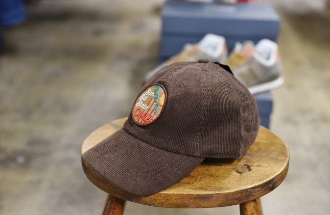 CALIFOLKS CORDUROY WAPPEN BB CAP ★★_d0152280_03440883.jpg