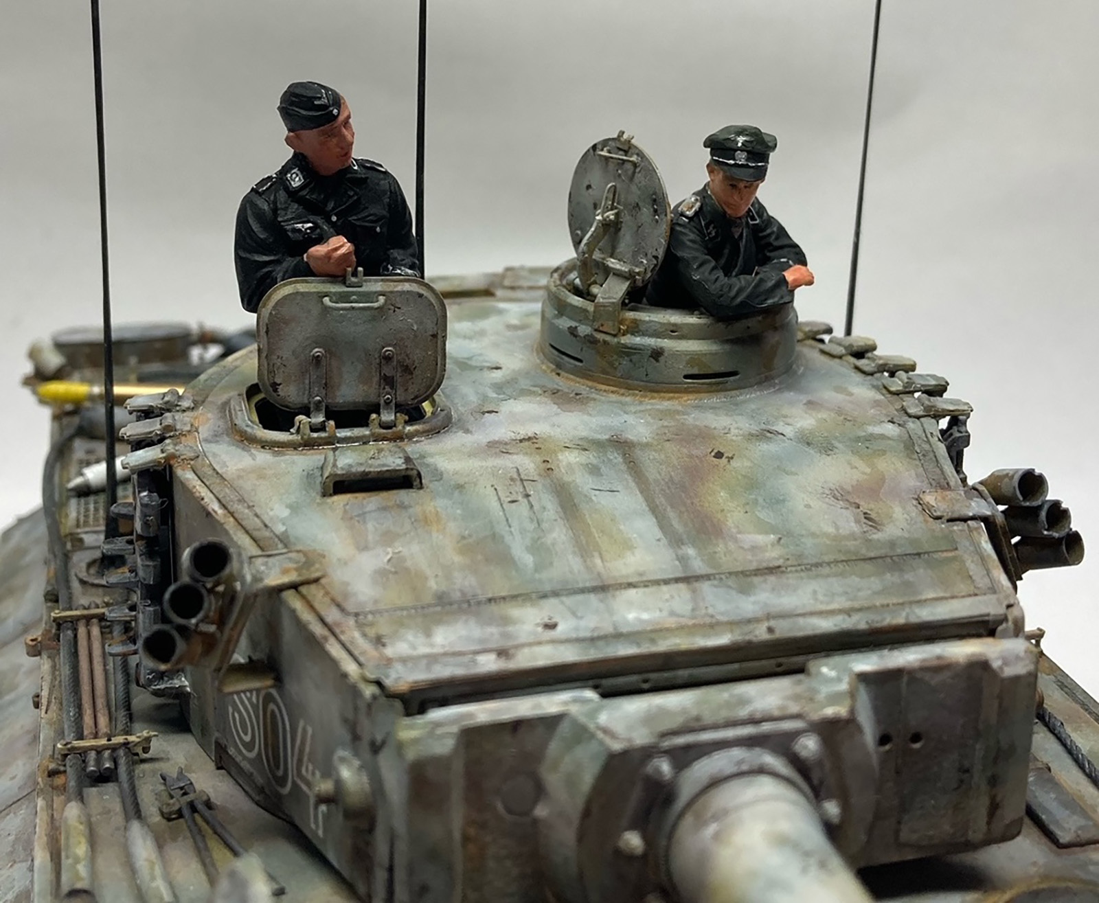 タイガー1初期型( SO4号 ヴィットマン少尉車輌 )WITTMANN'S タイガー1初期型( SO4号 ヴィットマン少尉車輌 )WITTMANN'S