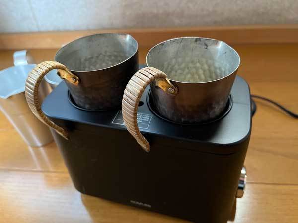 【(酒器)自宅で手軽に湯銭燗酒!!酒燗器「かんまかせ」購入!!】_a0005436_20010213.jpg