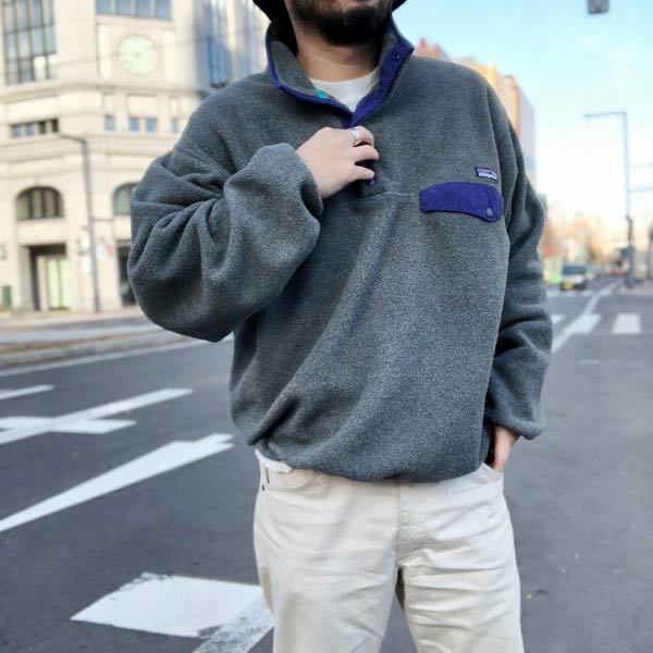 Patagonia シンチラ　フリース　スナップT