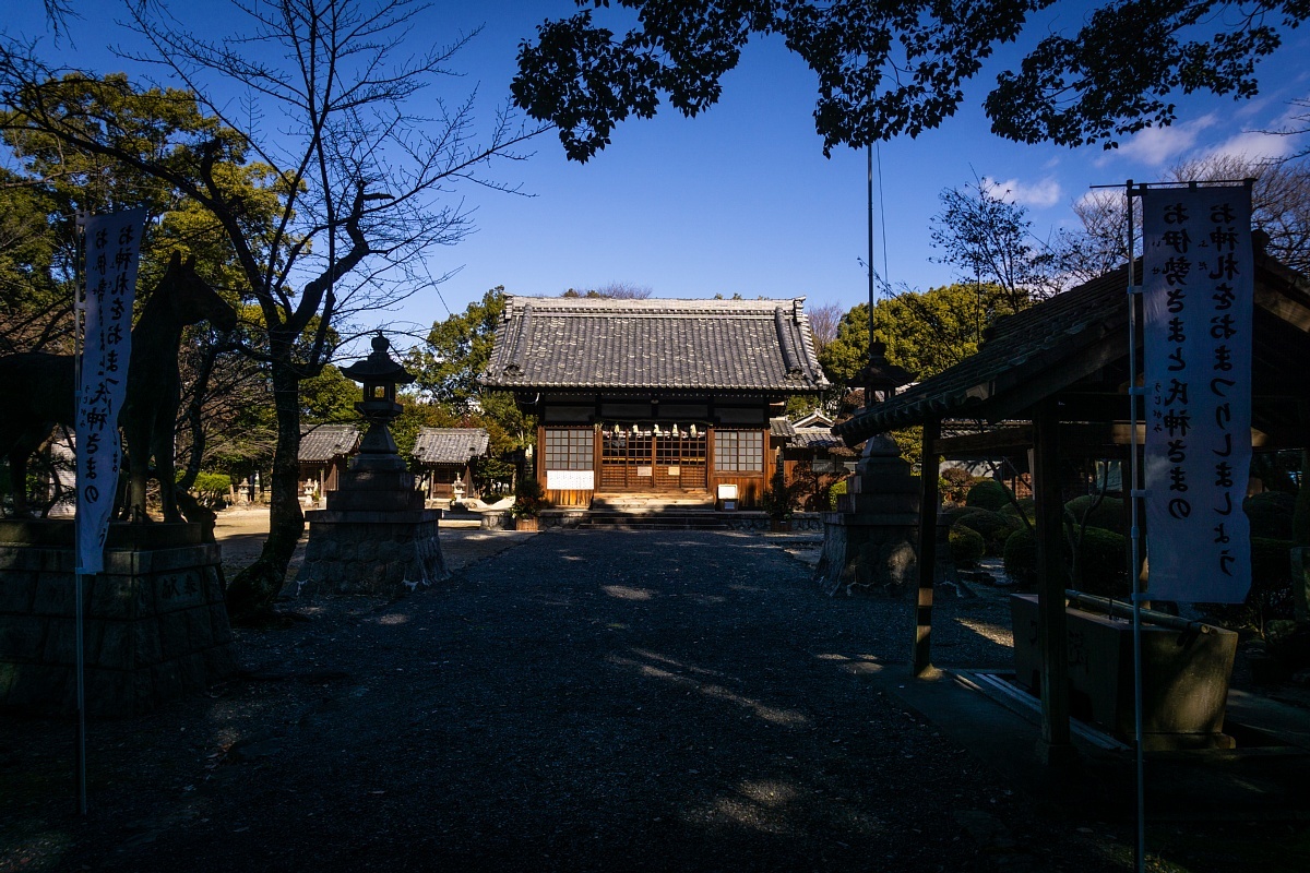 クスノキの森に抱かれた福田の氏神さま - 神明社_d0353489_22055889.jpg