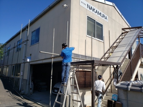 (株)N様邸 熊野町出来庭(外壁塗装・屋根カバー工法・壁ガルバ工事_d0125228_07503293.jpg