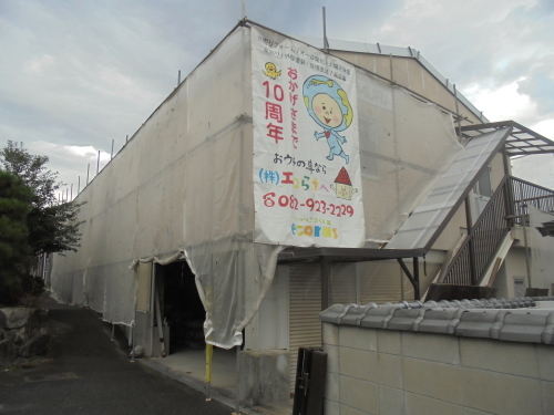 (株)N様邸 熊野町出来庭(外壁塗装・屋根カバー工法・壁ガルバ工事_d0125228_07510438.jpg