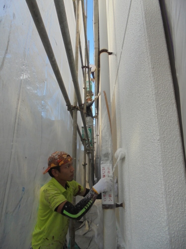 (株)N様邸 熊野町出来庭(外壁塗装・屋根カバー工法・壁ガルバ工事_d0125228_07511818.jpg