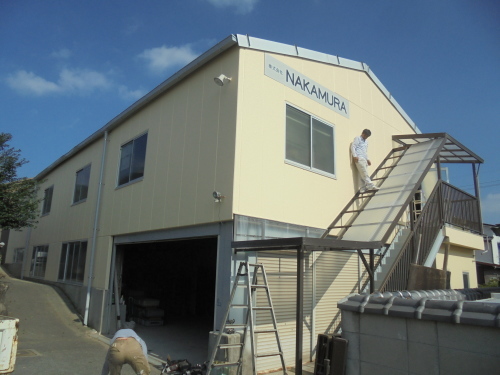 (株)N様邸 熊野町出来庭(外壁塗装・屋根カバー工法・壁ガルバ工事_d0125228_07520449.jpg